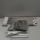 Ceiling Fan Cleaner Duster with 80'' Extendable Long Handle Pole - Microfiber Chenille Pads for Blades, Baseboards, Walls, Floors, Blinds & Cobwebs - Reusable & Washable