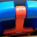 Little Tikes Snug 'n Secure Blue Swing with Adjustable Straps, 2-in-1 for Baby and Toddlers Ages 9 Months - 4 Years