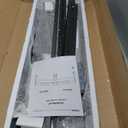 Aheaplus Headboard for Full Size Bed with Storage, Headboards with Outlets, USB Ports and LED Light, Full Size Head Board Only, Height Adjustable, Reversible, Sturdy and Stable Headboard, Black Oak