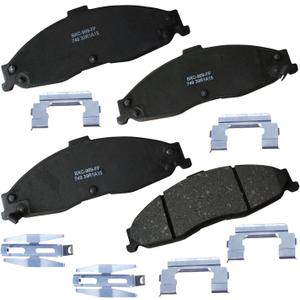 Bendix Premium SBC749 Ceramic Front Brake Pads for Avanti II 2004-2001, Chevrolet Camaro 2002-1998, Pontiac Firebird 2002-1998