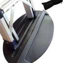 Extension Ladder Mat,Soft Rubber Non-Slip Anti-Skid Mat,Floor Protect Protection Safety Stopper Mat,Stepladder Telescoping Accessories