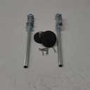 Ladder Leveler Non-Slip Rubber Leg Stabilizer, Adjustable Ladder Leg Level, Maximum Load Capacity 550 lbs, Fits Indoor and Outdoor Stairs and All Surfaces, Fittings 1 Pair (20 Inch)