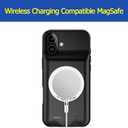 Battery Case for iPhone 16, Enhanced 10000mAh Portable Protective Wireless Charging Case Support Carplay Compatible with iPhone 16 (6.1 inch) Rechargeable Extended Battery Charger (Black)