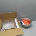 Elevated Dog Bowls for Medium and Large Dogs Wood Raised Bowl Stand with Two 1700ML (58oz) Stainless Steel Dog Food and Water Bowls, Non-Slip