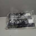 3.0x3.0x1.0ft Raised Garden Bed Kit, Rustproof PP Material Garden Box, Flower Bed with Tool-Free Assembly Design, Square Planter Boxes for Outdoor Plants Vegetables Flower Fruit Herb, Black