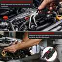 Electrical Disconnect Pliers 37960, 37980, Electrical Connector Separator 13120, 8in Automotive Tools Electrical Connector Pliers, Automotive Tools for Push Tab Style Plugs (3-Piece Set)