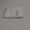 RYB HOME White Sheer Curtains Linen Texture Window Panels, Semi Sheer Light Filetring Rod Pocket & Back Tab Drapes for Bedroom, 52 x 84 inches, Pack of 2