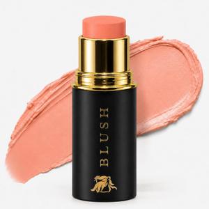 Cream Blush Stick by Phoenix Beauty – 3-in-1 Cheek, Lip & Eye Color | High Pigment, Hydrating Formula with Shea Butter & Hyaluronic Acid | Multi-Use Makeup Stick for Dewy Skin (Coral Crush, Regular)