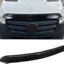Hood Bug Deflector for Mercedes Benz Sprinter 1500 2500 3500 W907 2019-2025 Glossy Black Hood Deflector Guard ABS Bug Shield