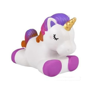 12" Jumbo Laying Squish Unicorn Color May Vary