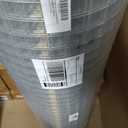 16 Gauge Galvanized Hardware Cloth 48in x 100ft Silver 1 inch Welded Garden Fence Roll for Gardens, Chicken Coops & Poultry Animal Netting Cage