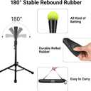 OP Pickleball Practice Trainer Aid, Adjustable Height, Easy to Assemble and Disassemble, 28.34 in to 49.5 in