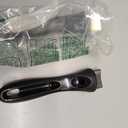 2 Pcs Pot Handle - Scald-Proof Long Replacement Grip, Removable with Screw for Saucepan/Skillet/Cookware Lid, Ideal for Kitchen Cooking, Black