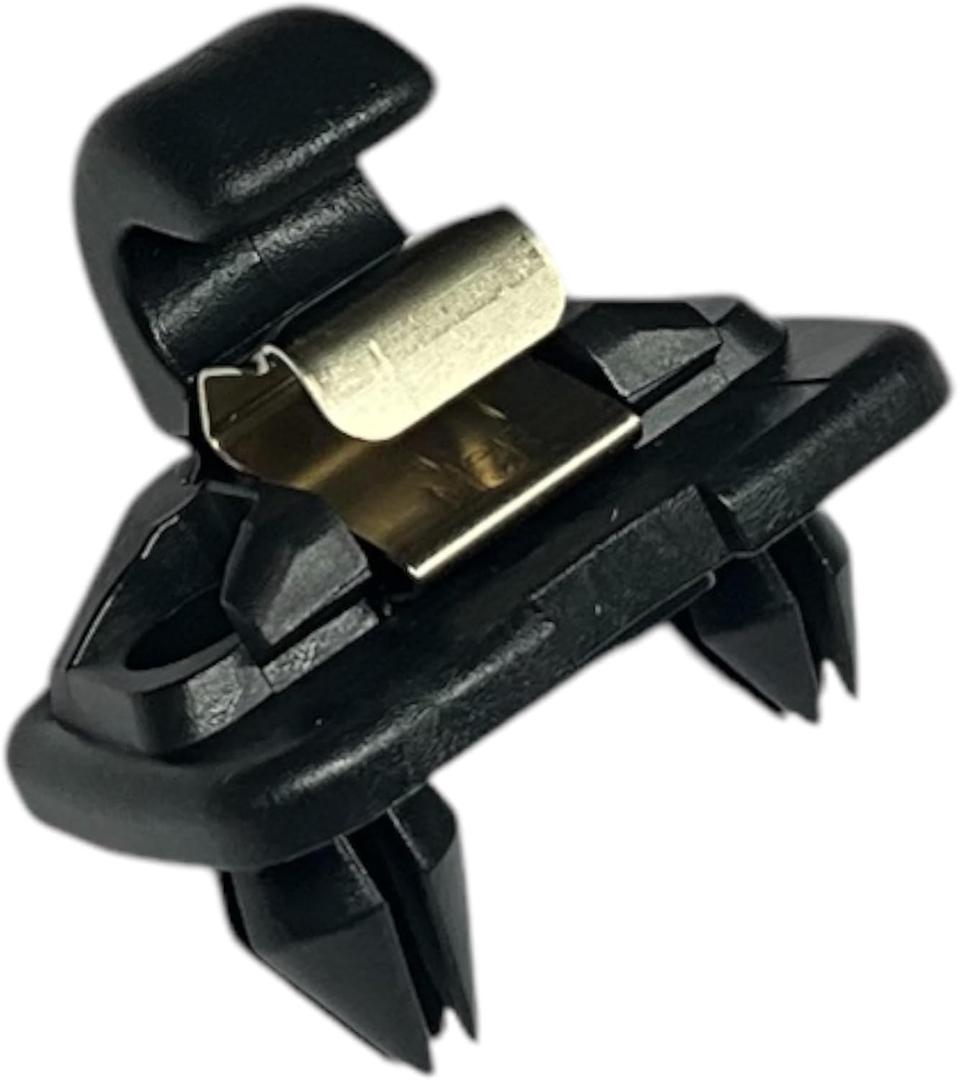 AUDI Genuine A4 A3 A5 TT Interior Sun Visor Hook Clip Soul Black Bracket