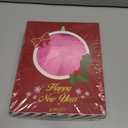 AIMUDI Hot Pink Bows 5''6'' Christmas Bows for Gift Wrapping Fuchsia Present Bows Fur Bows for Christmas Trees Fireplaces Wreaths Crafts Home Outdoor Winter Decoration, 12 PCs