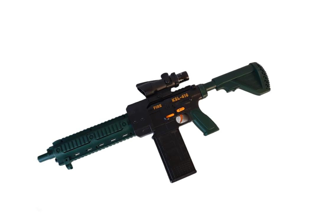 VOGUE WONDER Toy Gun with Foam Bullets Darts & Plastic Bullets - Rapid-Fire Action Battery Operated Motorized Electric APEX Sniper
