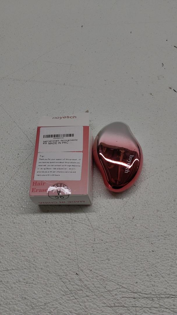 hoyesch Crystal Hair Eraser for Women and Men, Reusable Crystal Hair Remover Magic Painless Exfoliation Hair Removal Device (Gradient Red)