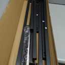 Only Garment Racks Black Gridwall T Base Rectangular Tube With Levelers (Economically Sold in a Set of 3 Pairs) Black Finish
