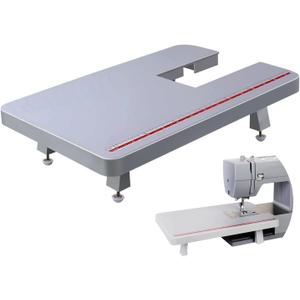 Sewing Machines Extension Table For Singer 4411, 4423, 4432,4452,5511,5523 Heavy Duty Sewing Machines (Gray)