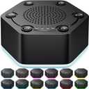 High Fidelity White Noise Sound Machines with 30 Unique Non-Looping Soothing Sounds 12 Colors Night Light 4 Timers 10-Level Brightness 32-Level Volume and Memory Function