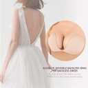 2025 Push Up Sticky Bra, 1 Pack Reusable Adhesive Invisible Backless Strapless Bra (Nude), C