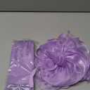Fascinators Hat Flower Mesh Feathers Headband Derby Hat Clip Tea Party Headwear and Lace Gloves with Bows for Women