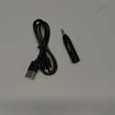 Bluetooth 5.4 Car Aux Adapter with Enhanced Microphone, 3.5mm Jack for Car Home Stereo, USB-C Charging, Sturdy Case, 1 Piece