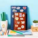 8 x 225 Pcs Small Christian Stickers for Water Bottles, Holographic Vinyl Biblical Christian Stickers for Prayer Board Journaling Laptop, Bible Study Religious Gifts for Kids, Girls, Women (Bible225)