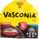 Vasconia Elegance 5-Quart Casserole with Glass Lid (Teal) Dishwasher, Grill & Oven Safe up to 480 (Enamel on Steel) Nonstick Interior, Stainless Handles, for Lasagna, Pot Roast, Sauce, Stew & Rice