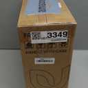 Cesun Small Bathroom Trash Can with Lid Soft Close, Step Pedal, 6 Liter / 1.6 Gallon Stainless Steel Garbage Can with Removable Inner Bucket, Anti-Fingerprint Finish (Brown)