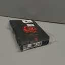 Talayituse Red Rose Floral Pattern Faux Leather Bible Cover for Men Boys Women Girls Christian Bible Case with Handle Carrying Book Case Protector Bible Tote Handbag Gifts, M