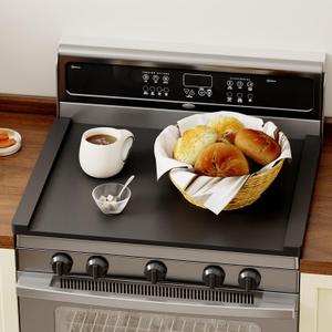 Noodle Board Stove Covers, Stove Top Covers For Electric 30"L X 22"W, Stove Top Covers For Gas Burners, Sink Cover For Counter Space Durable Easy Clean Countertops, Farmhouse Decor Tray