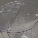 Rotating Makeup Organizer, DIY 8 Adjustable Layers Spinning Skincare Organizer, Cosmetic Display Case with Brush Holder Perfume Tray, Multi-Function Storage Carousel for Vanity Bathroom Countertop