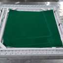VEVOR Mahjong Table, 4 Player Folding Domino Table with Wear-Resistant Green Tabletop, Portable Square Card Table with 4 Cup Holders & 4 Chip Trays for Mahjong Poker Puzzles, 35.4 x 35.4-inch