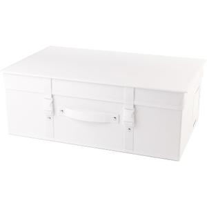 HANGERWORLD Wedding Dress Storage Box Bridal Gown Preservation Kit including 10 sheets of Archival Acid Free Tissue Paper (Medium, White)
