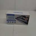 Steam Iron for Clothes, 1800W Cloth Iron with Ceramic Soleplate, Auto-Off, 20s Fast Heat-up,Burst of Steam, Self-Cleaning, 20.28oz Water Tank for Home Ironing