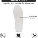 Project Cloud Sneakers for Women - Memory Foam Spring Shoes for Women Footwear - Slip-On Boat Shoes - Non Slip Fashion Sneakers - Lightweight Loafers (Seasalt) (7.5, Grey)