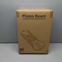 Black Pilates Board,Pilates Reformer Sets,Multifunctional Abdominal Pilates Board for Home Workout Equipment,Portable Foldable Ab Board Pilates Exercise Machine,Pilates Reformer Board for Women