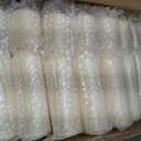 72 Pack Ivory Pillar Candles Bulk Set, 2x3 2x6 2x8 Inch - 24 Each Size, Dripless Smokeless Clean Burning for Wedding Centerpieces, Home Decor, Church, Romantic Ambiance