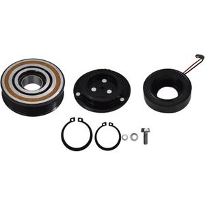 waltyotur AC Compressor Clutch Repair Kit Replacement for Tacoma 2005-2015 2.7L 4.0L 2016 2.7L 3.5L with Pulley Hub Coil