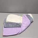YFONG Larger Microfiber Hair Towel Wrap for Women, Purple, 30" X 10.2"