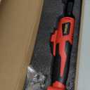 3/8 Inch Cordless Ratchet Wrench for Milwaukee M18 18V Battery - 42Ft-Lbs Brushless Motor Electric Ratchet Set with 0-220RPM Variable Speed,8 Sockets,1/4" and 1/2" Adapters,3" Extension Bar(Tool Only)