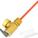 GASHER 3/4" NPT RV Water Heater Temperature & Pressure Relief Valve with Epoxy-Coated Probe, For Hot Water Heater Tanks