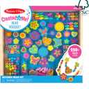 Melissa & Doug Created by Me! Bead Bouquet, Deluxe Wooden Jewelry Making Kit, 220+ Bright Colored Beads & Cords, DIY Necklace & Bracelet Making Kit, Arts & Crafts Toddler Toys for Kids Ages 4+