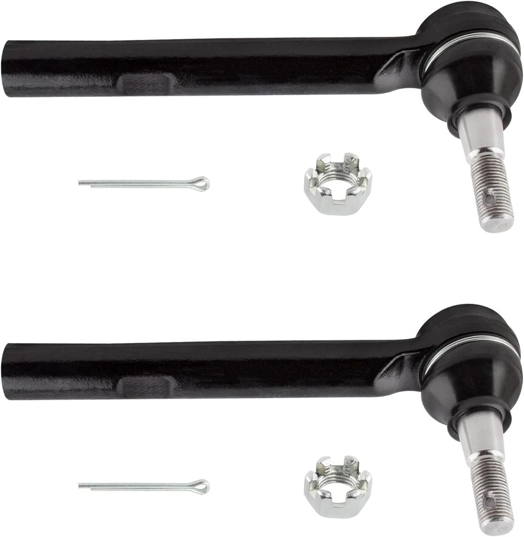 ES80944 Front Outer Tie Rod Ends Left & Right for Lexus RX330 2004-2006 RX350 2007-2009 RX400H 2006-2008 Highlander 2004-2007, Pack of 2