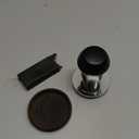 Normcore V4 Coffee Tamper 53.3mm - Spring-loaded Tamper  Barista Espresso Tamper with 15lb / 25lb / 30lbs Replacement Springs - Anodized Aluminum Handle and Stand - Flat Base