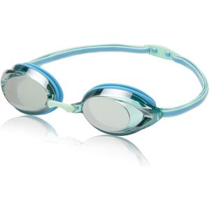 Speedo Women's Swim Goggles Mirrored Vanquisher 2.0 (Blue/Grey)