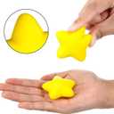 Blulu 30 Pieces Star Stress Ball Bulk Mini Foam Stress Relief Squeeze Ball Toys for School Carnival Reward, Student Prizes, Party Bag Fillers, Hand Exercise