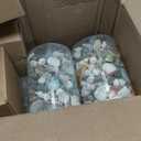 WEOXPR 200 Pcs Sea Shells Bulk Mixed Ocean Beach Seashells for Kids, Various Sizes Natural Sea Shell for Crafts, Home Decorations, Beach Theme Party, Wedding Decor, DIY Crafts, Crafting Shells