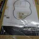 48x27 Black Irregular Mirror, Matte Asymmetrical Bathroom Mirror